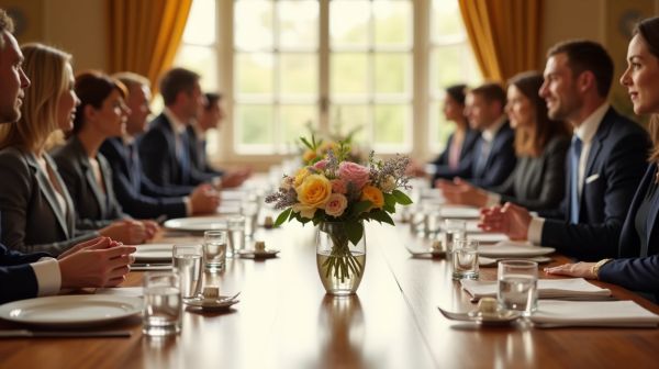 Séminaire et repas d'affaires : soigner ses événements par la table