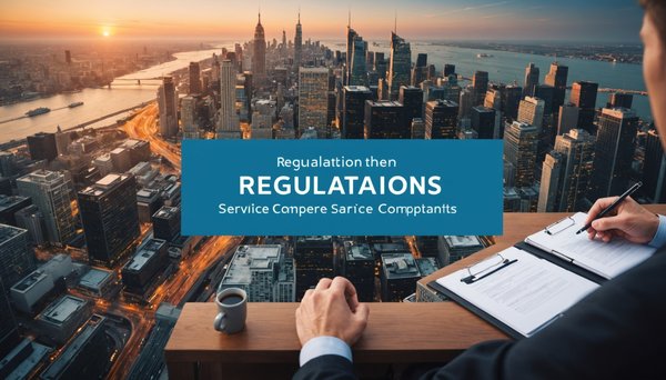 Réglementations appliquées aux entreprises de services